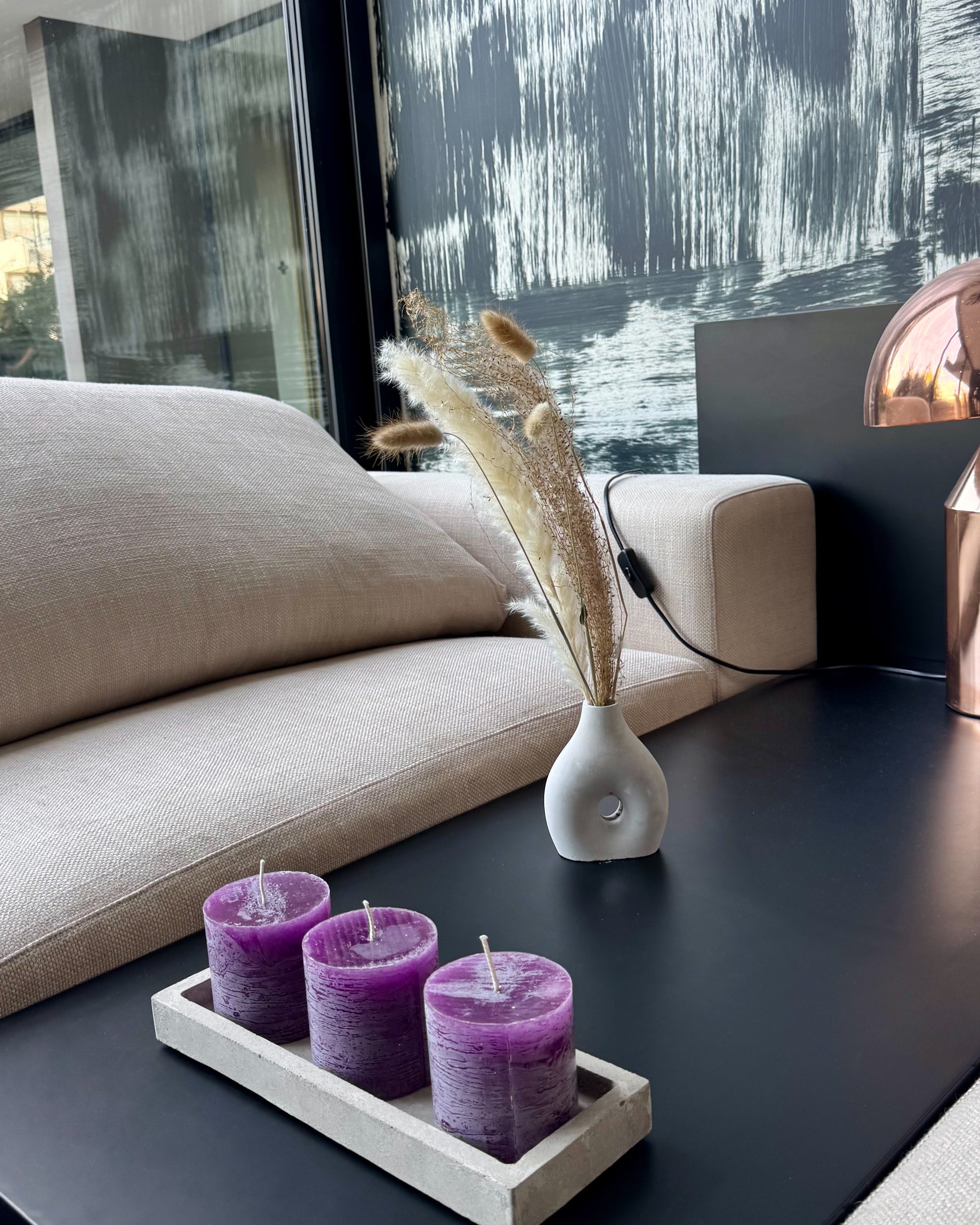 Composición Purple 2 (Gardenias)