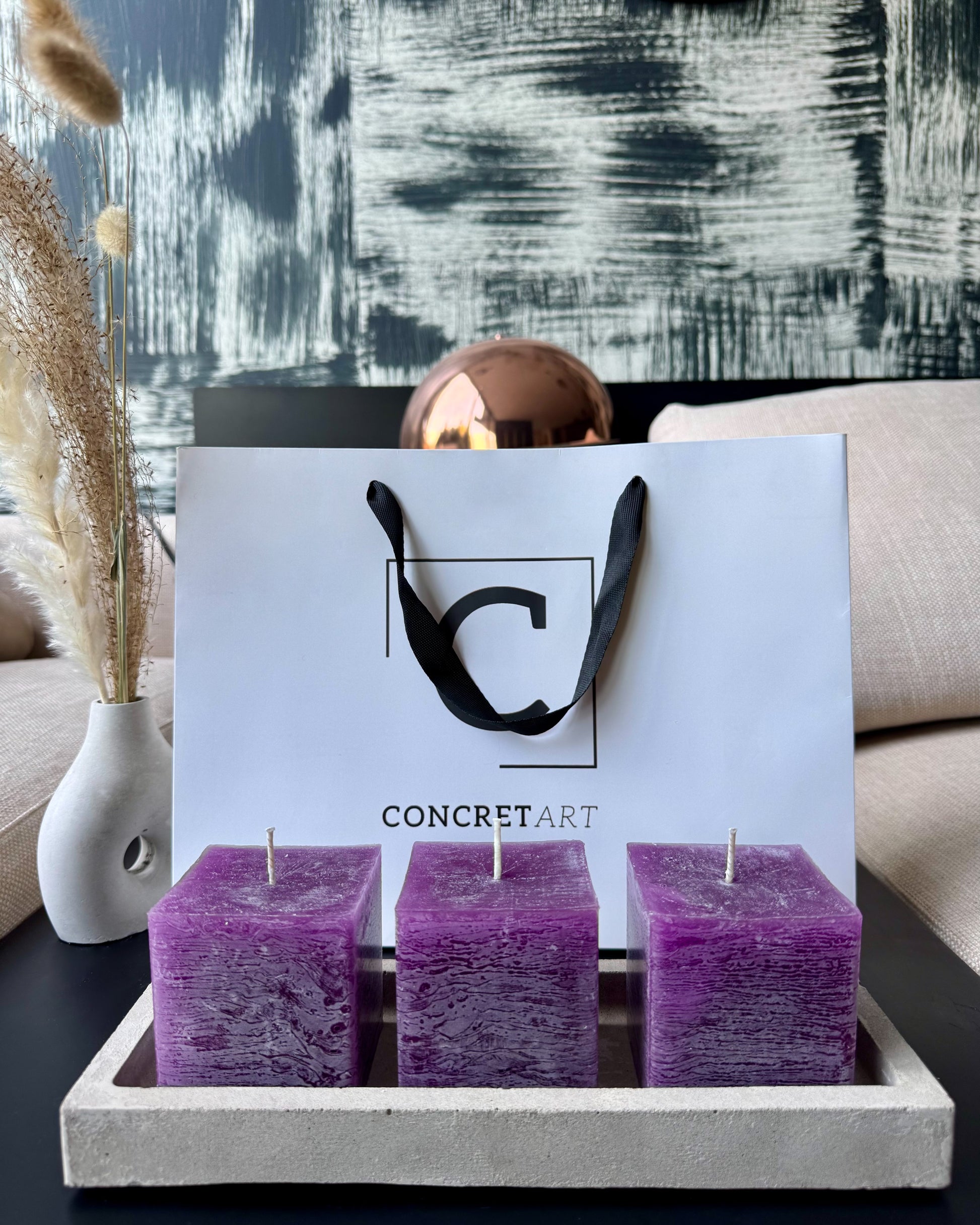 Composición Purple 1 (Gardenias)