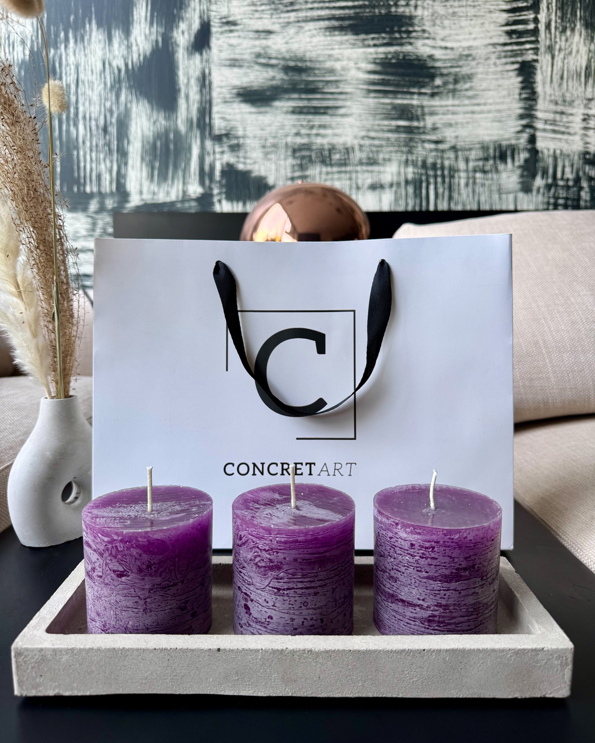 Composición Purple 2 (Gardenias)